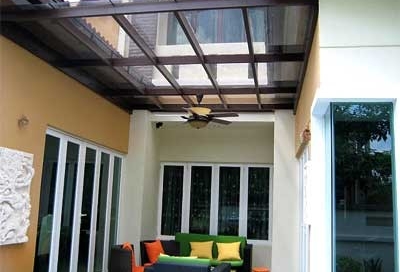 Outdoor garden skylight