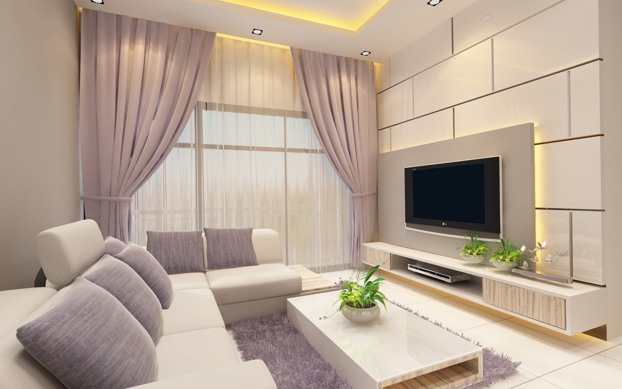 Apartment Bright And Cozy Minimalist Style Living Hall